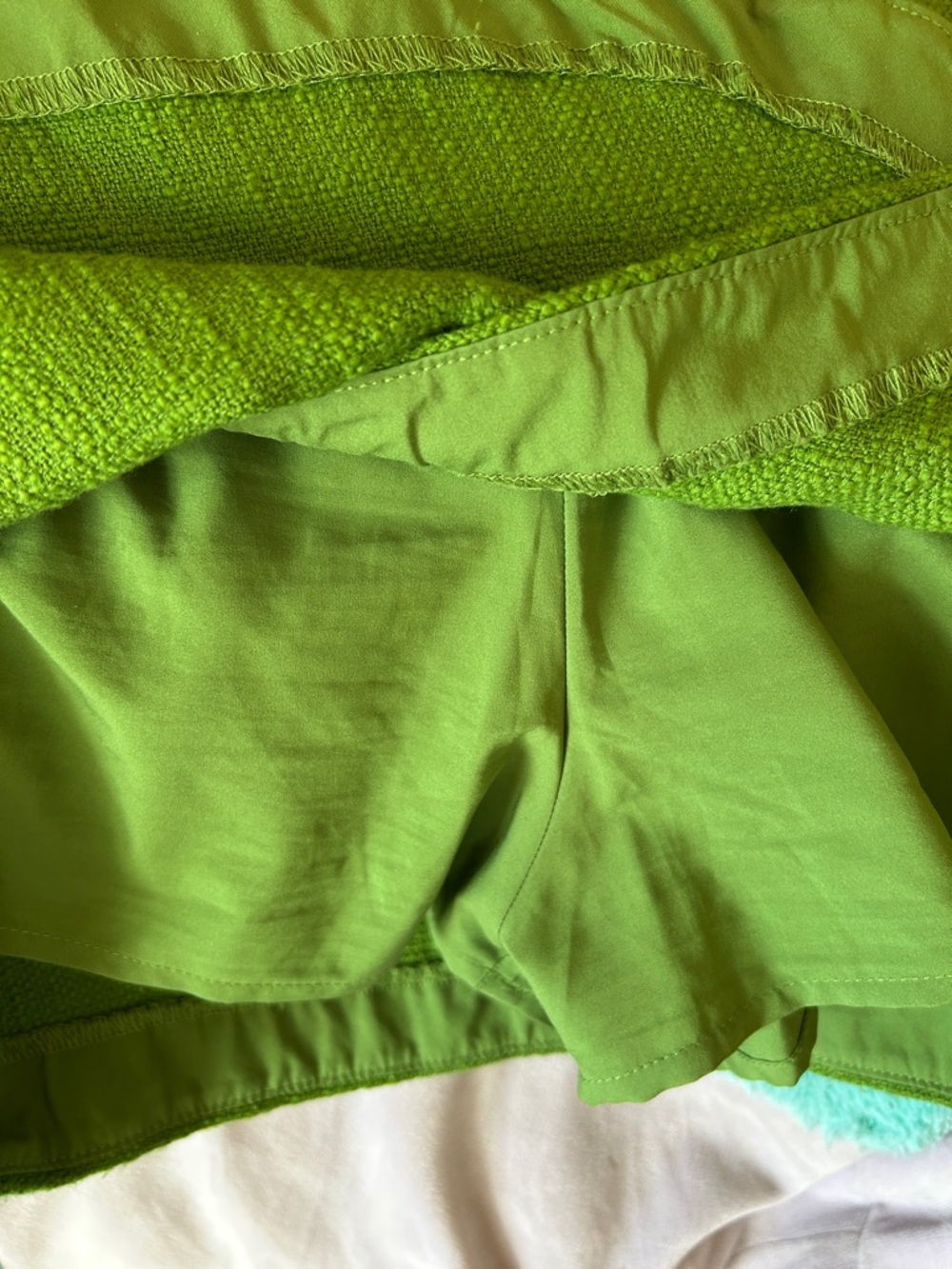 Abercrombie & Fitch Grass Green Two-Piece Skort Set size S - Picture 15 of 15